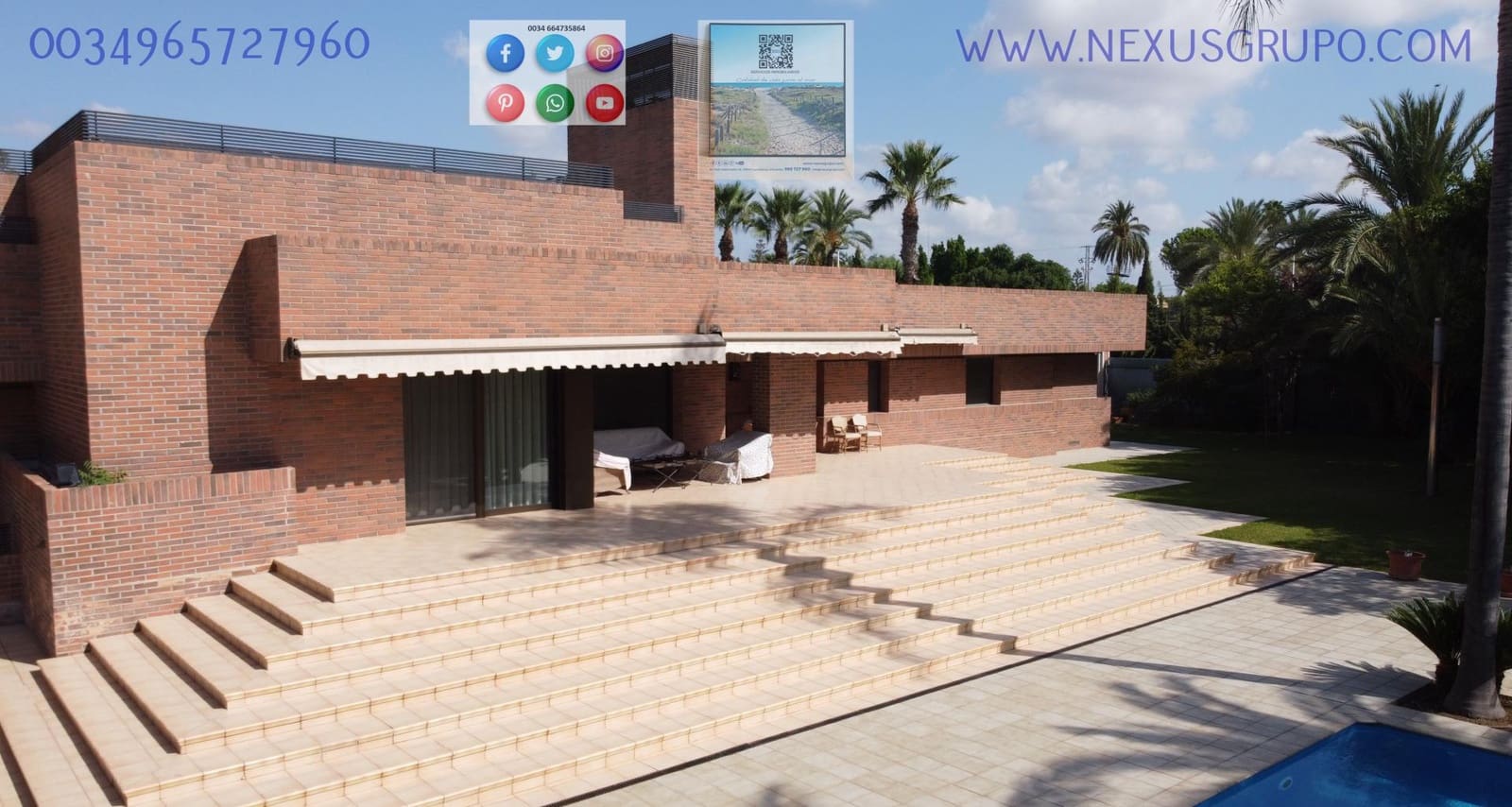 6 camera da letto Villa in vendita in Elche / Elx con piscina garage - 1.850.000 € (Rif: 9723480)