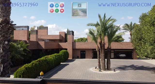 6 camera da letto Villa in vendita in La Algoda - Matola - El Pla, Elche / Elx con piscina garage - 1.850.000 € (Rif: 9723480)