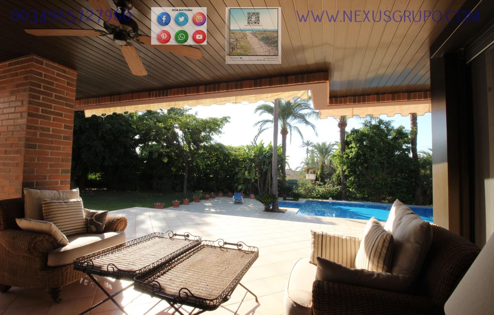 6 camera da letto Villa in vendita in Elche / Elx con piscina garage - 1.850.000 € (Rif: 9723480)