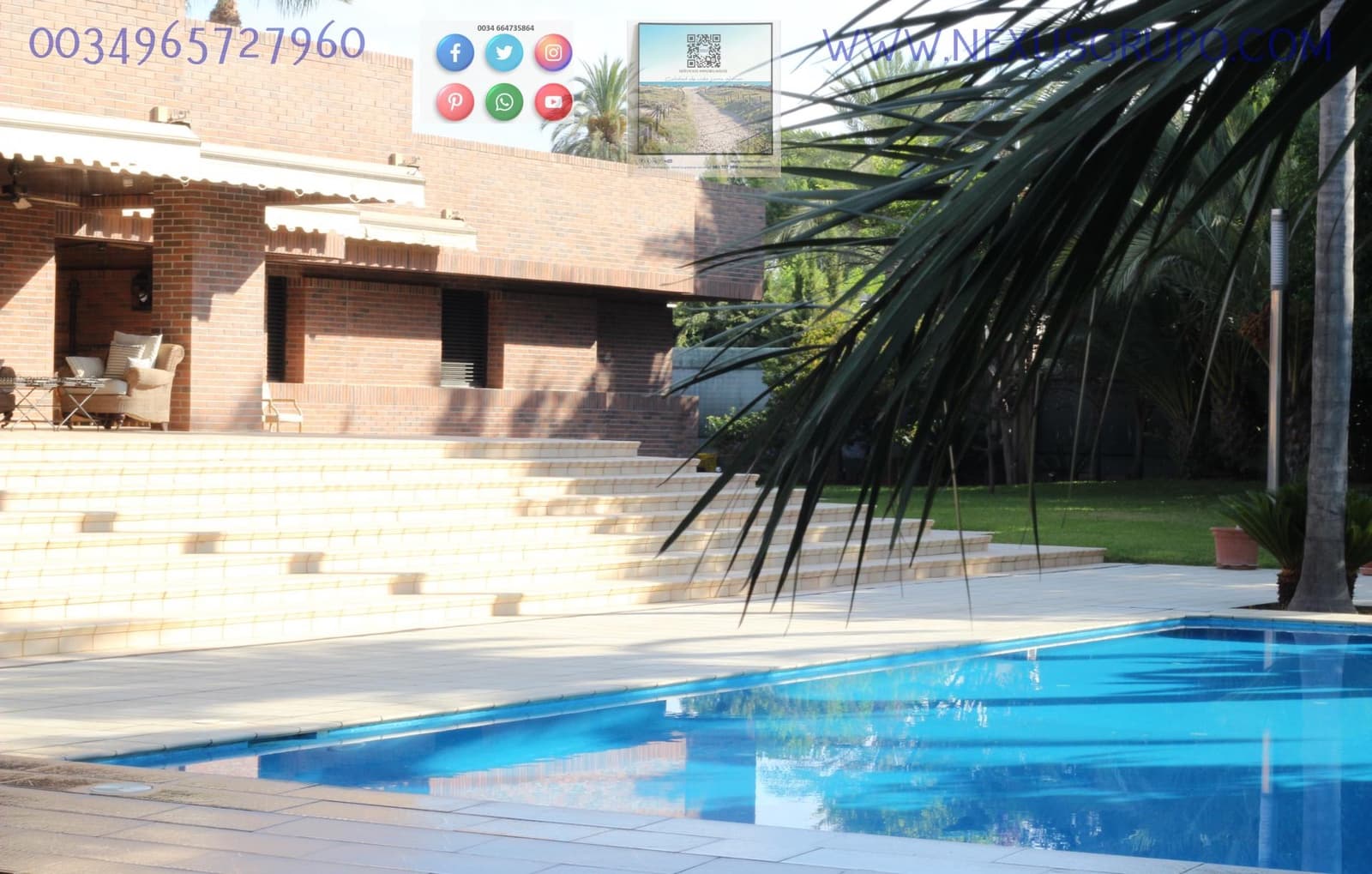 6 camera da letto Villa in vendita in Elche / Elx con piscina garage - 1.850.000 € (Rif: 9723480)