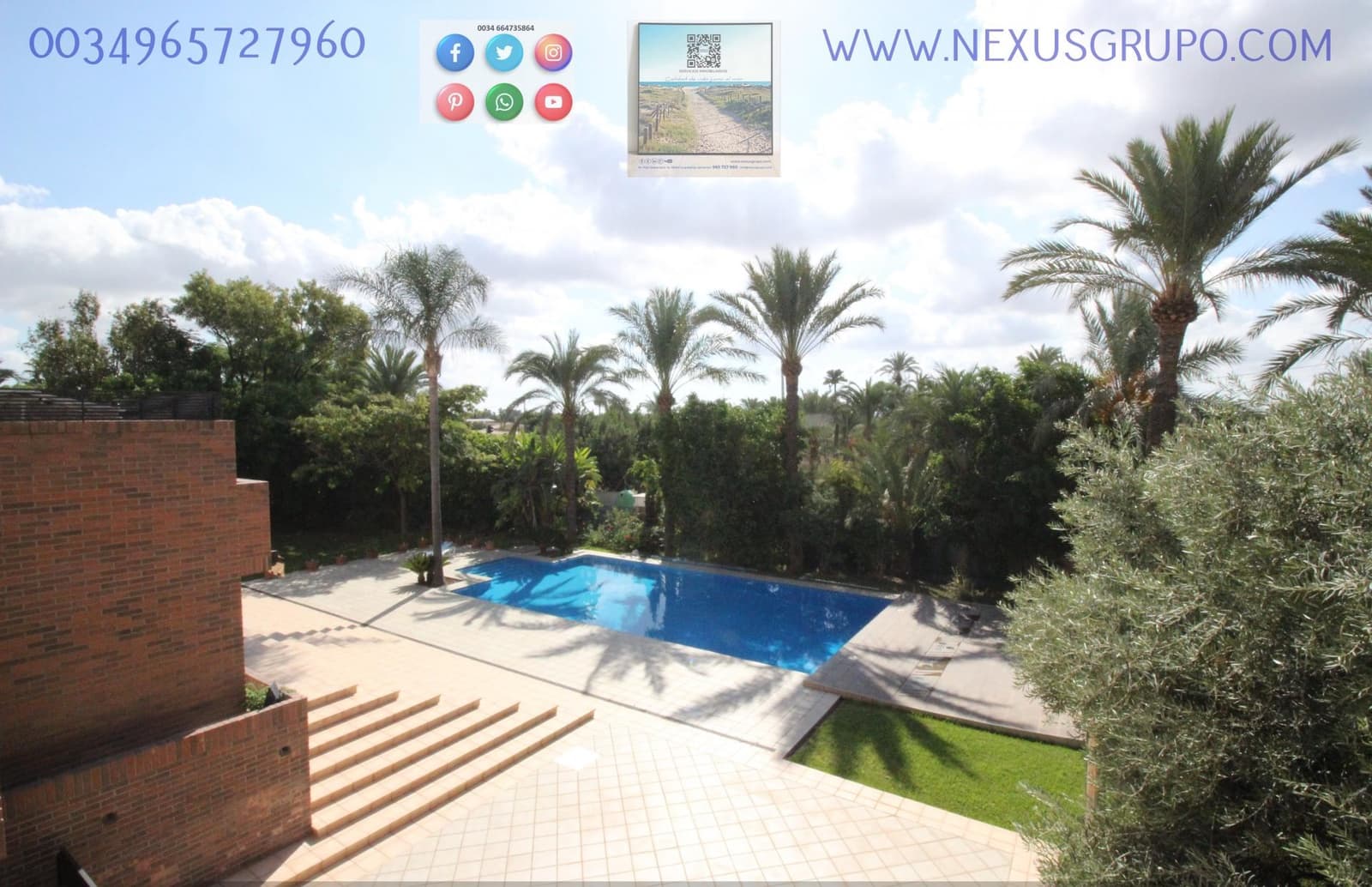 6 camera da letto Villa in vendita in Elche / Elx con piscina garage - 1.850.000 € (Rif: 9723480)