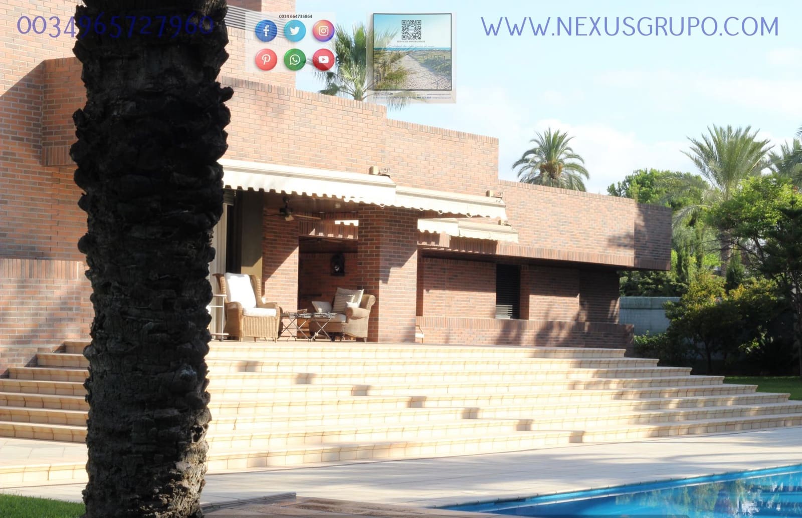 6 camera da letto Villa in vendita in Elche / Elx con piscina garage - 1.850.000 € (Rif: 9723480)