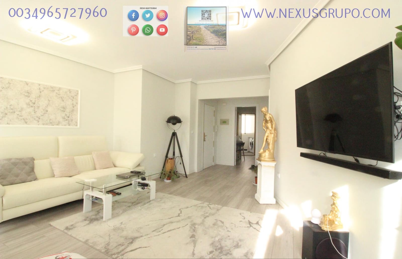 3 bedroom Apartment for sale in Guardamar del Segura - € 209,000 (Ref: 9723810)