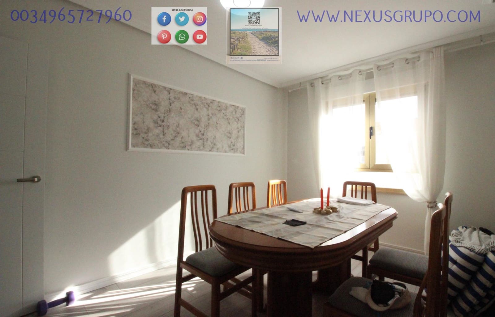 3 bedroom Apartment for sale in Guardamar del Segura - € 209,000 (Ref: 9723810)