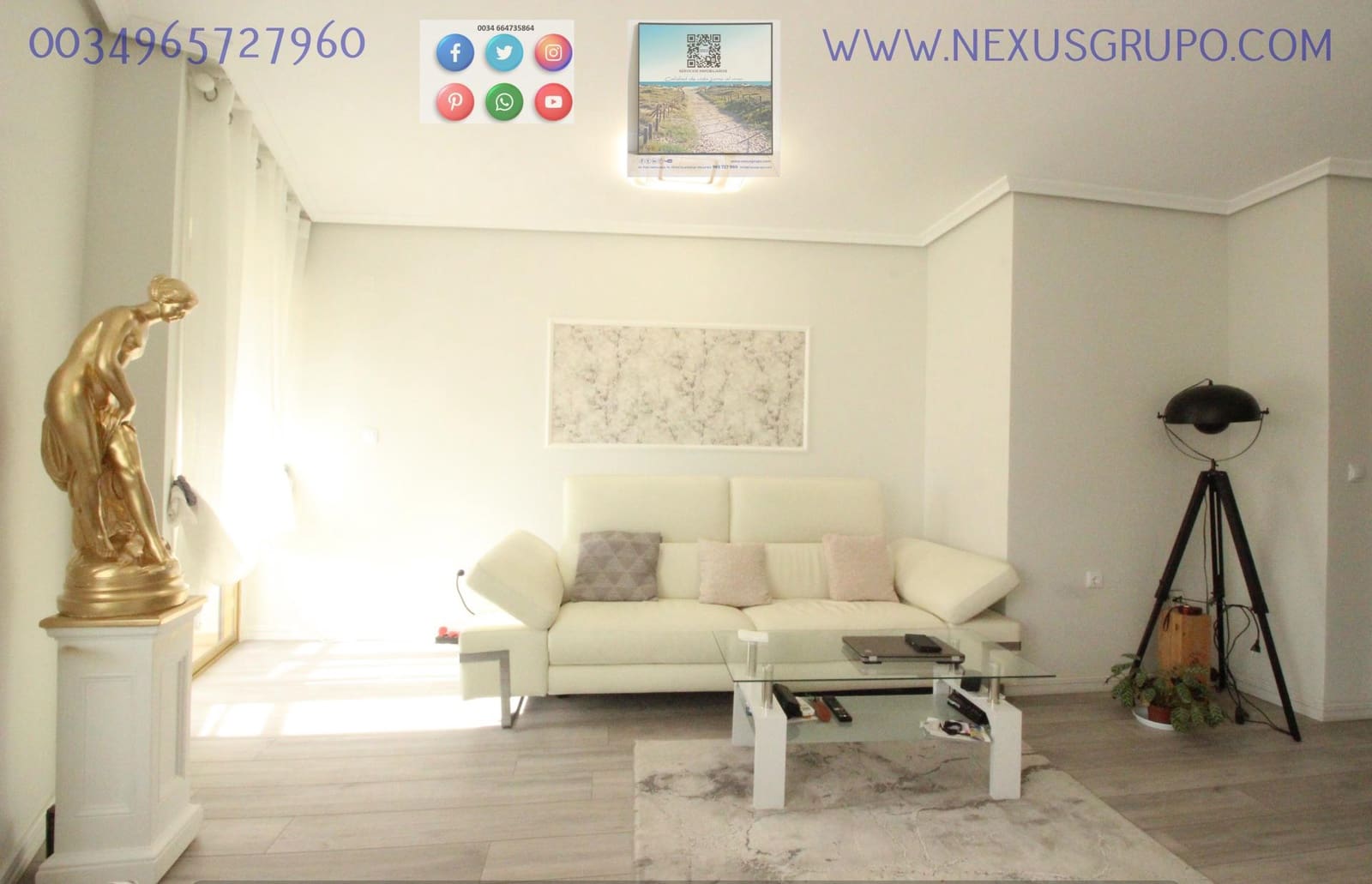 3 bedroom Apartment for sale in Guardamar del Segura - € 209,000 (Ref: 9723810)