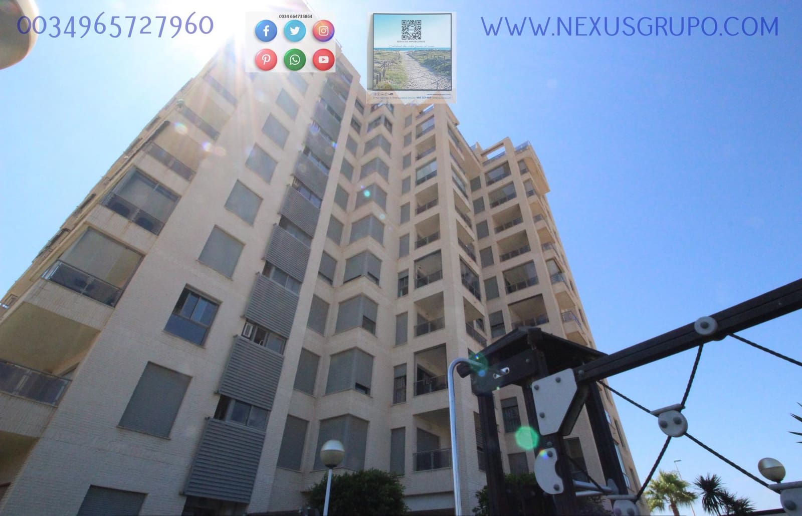 2 bedroom Apartment for sale in Guardamar del Segura with pool garage - € 270,000 (Ref: 9863462)