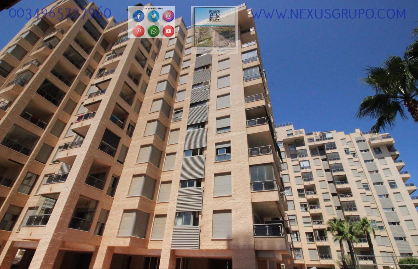 2 bedroom Apartment for sale in Guardamar del Segura with pool garage - € 270,000 (Ref: 9863462)