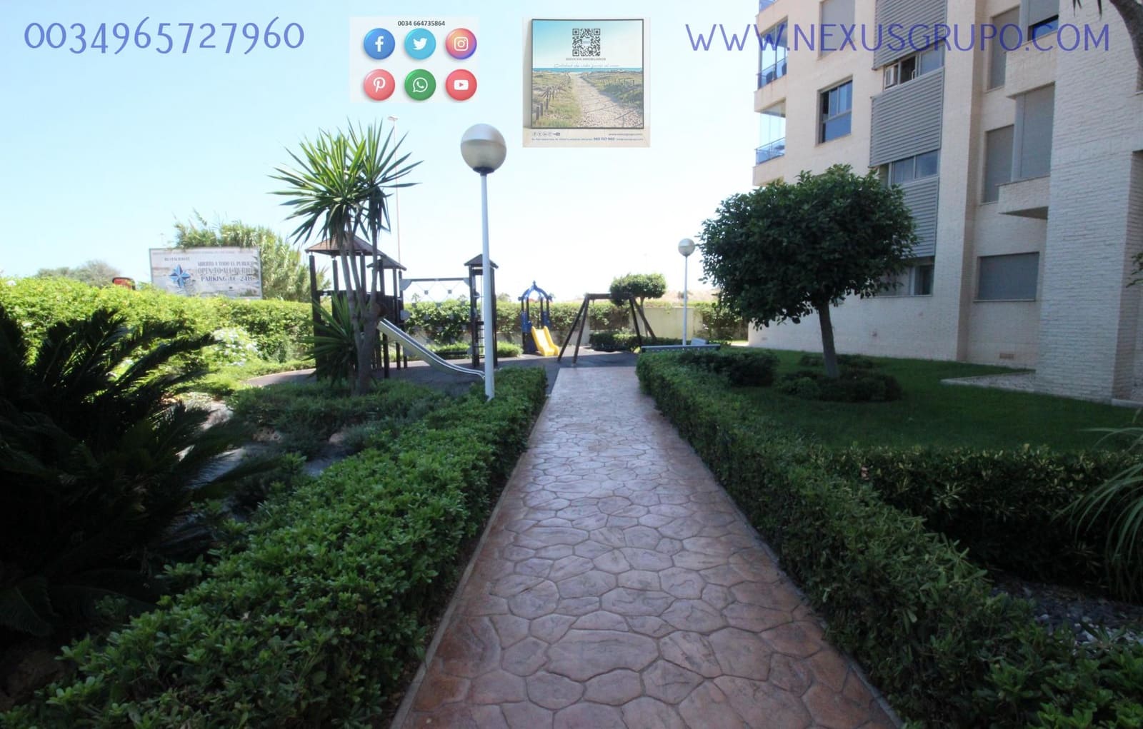 2 bedroom Apartment for sale in Guardamar del Segura with pool garage - € 270,000 (Ref: 9863462)