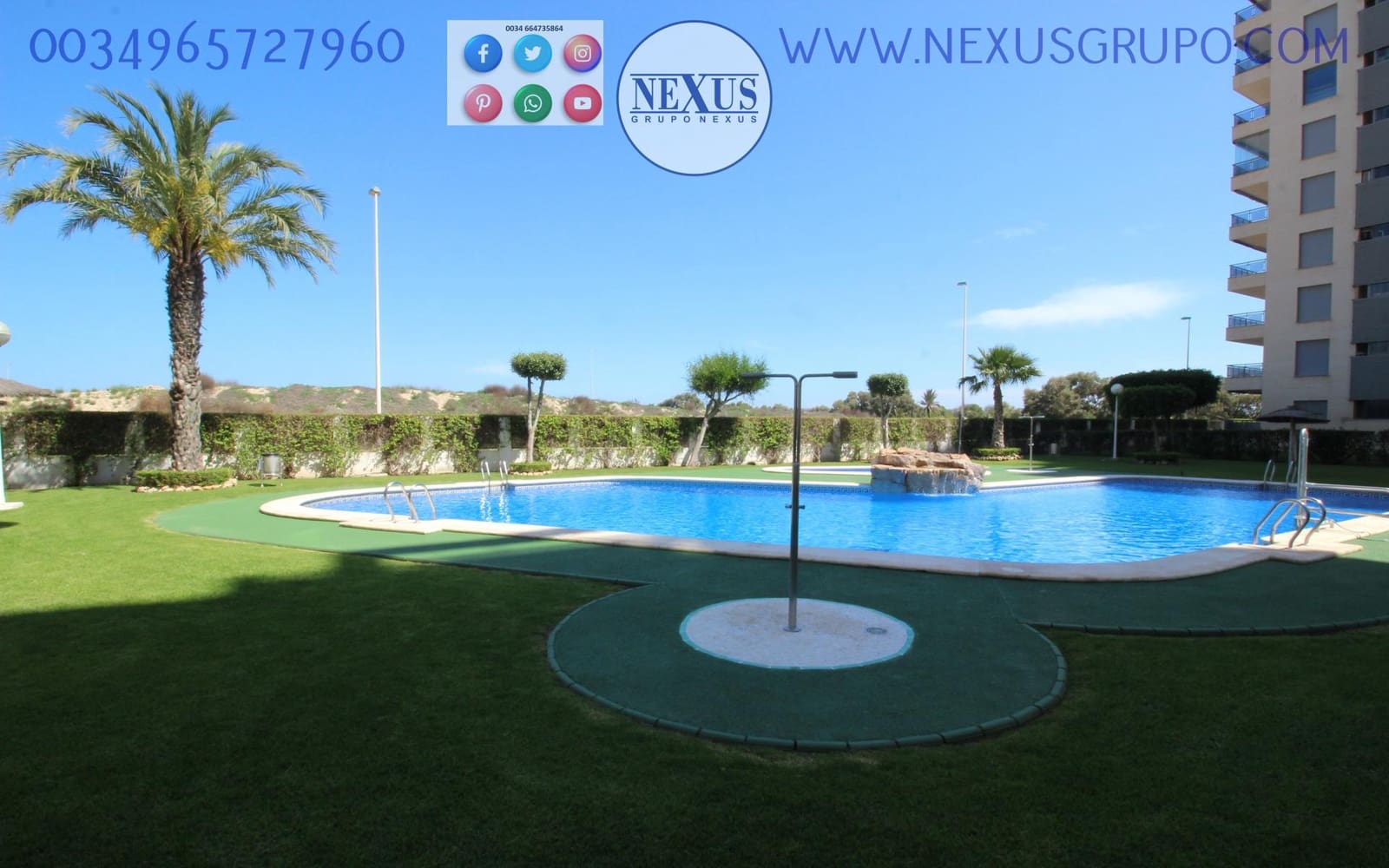 2 bedroom Apartment for sale in Guardamar del Segura with pool garage - € 270,000 (Ref: 9863462)