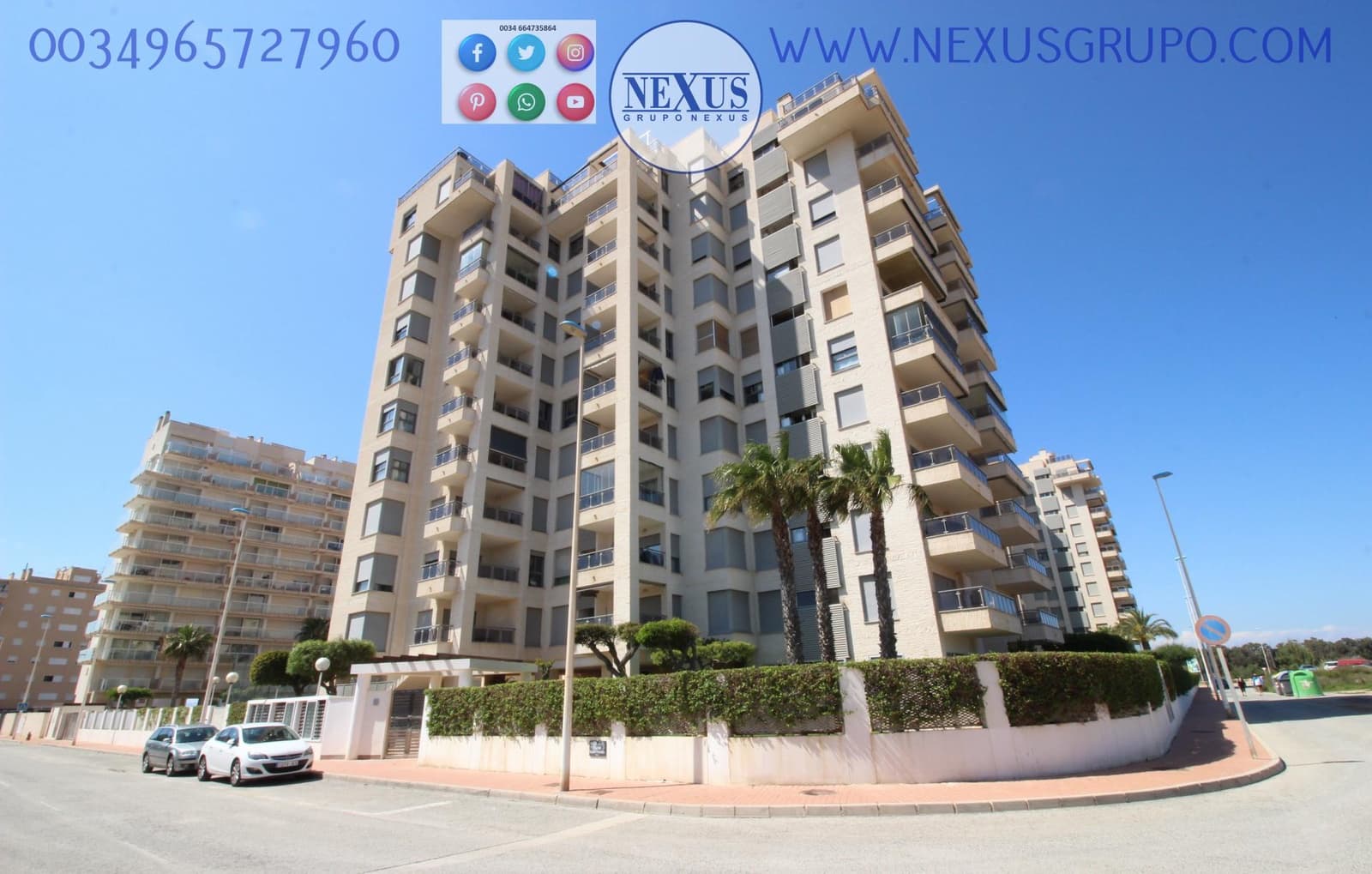 2 bedroom Apartment for sale in Guardamar del Segura with pool garage - € 270,000 (Ref: 9863462)