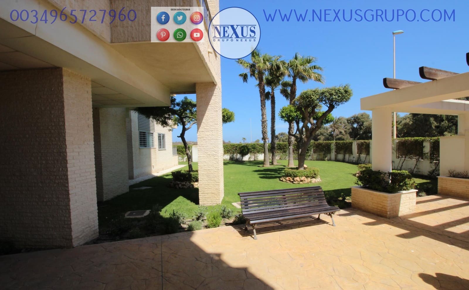 2 bedroom Apartment for sale in Guardamar del Segura with pool garage - € 270,000 (Ref: 9863462)