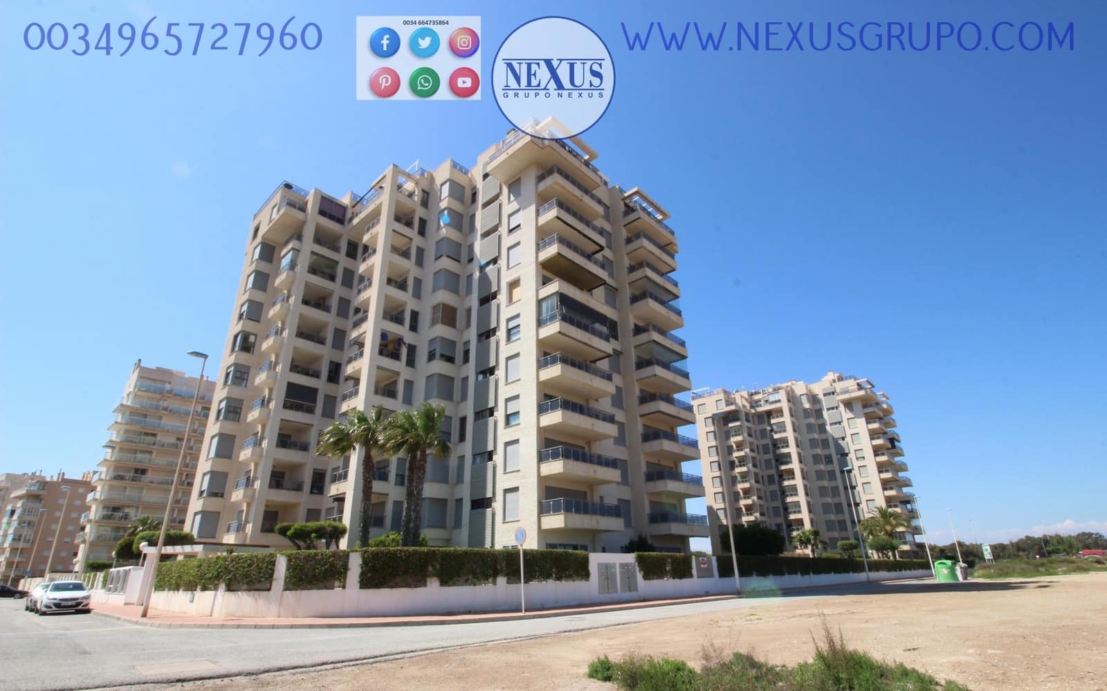 2 bedroom Apartment for sale in Guardamar del Segura with pool garage - € 270,000 (Ref: 9863462)