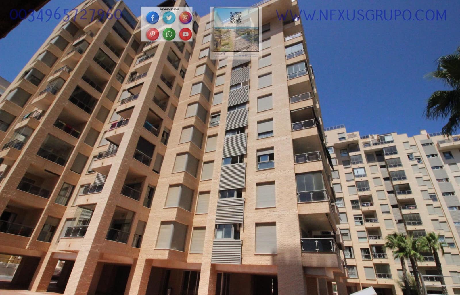 2 bedroom Apartment for sale in Guardamar del Segura with pool garage - € 270,000 (Ref: 9863462)