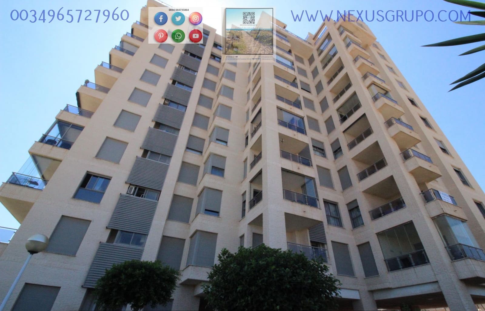2 bedroom Apartment for sale in Guardamar del Segura with pool garage - € 270,000 (Ref: 9863462)