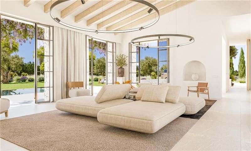 4 sypialnia Willa na sprzedaż w Algaida z basenem - 2 200 000 € (Ref: 7187161)