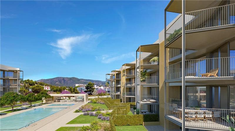 2 sypialnia Mieszkanie na sprzedaż w Palmanova z basenem - 578 000 € (Ref: 7276159)