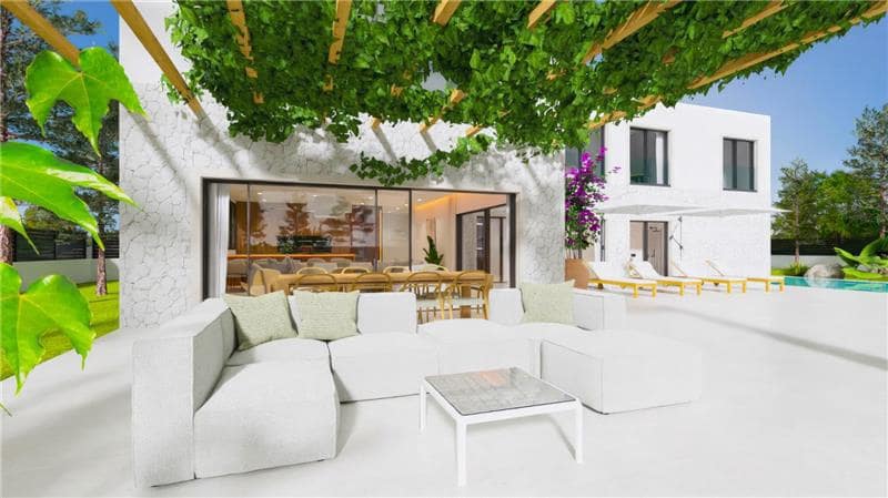 5 makuuhuone Huvila myytävänä paikassa Sa Cabaneta / La Cabaneta mukana uima-altaan - 2 295 000 € (Ref: 7418877)