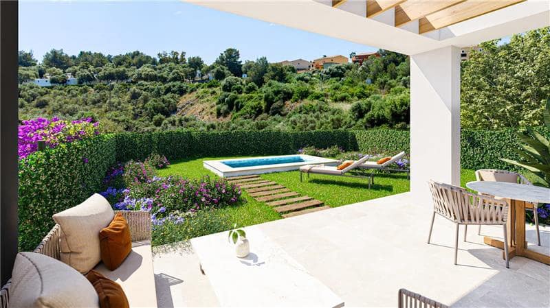 3 soverom Kjedet enebolig til salgs i Cala Romantica med svømmebasseng garasje - € 543 000 (Ref: 8359939)