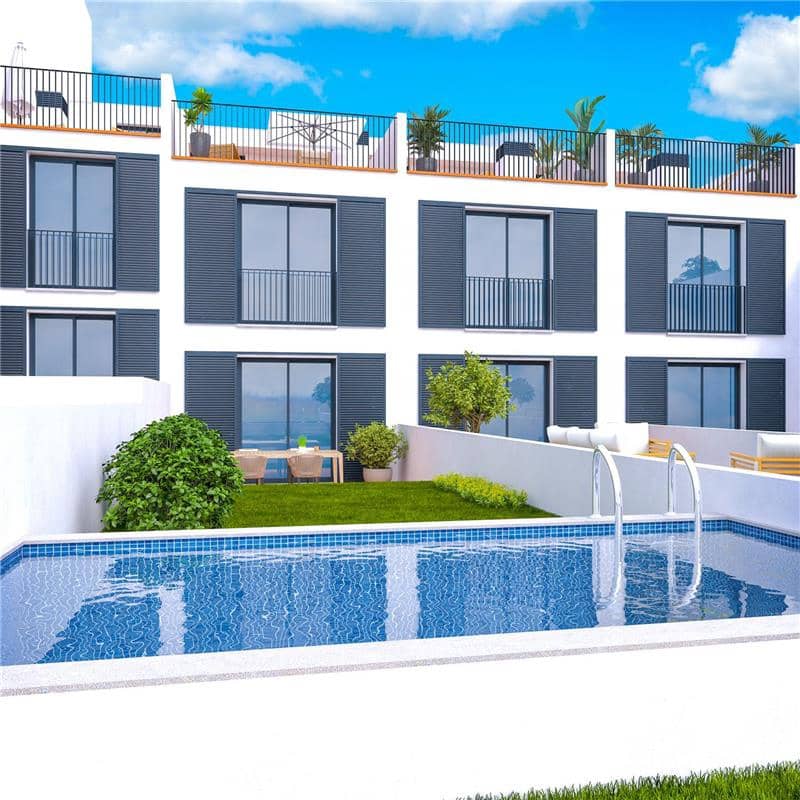 2 soveværelse Byhus til salg i Palma de Mallorca med swimmingpool - € 499.000 (Ref: 8571140)