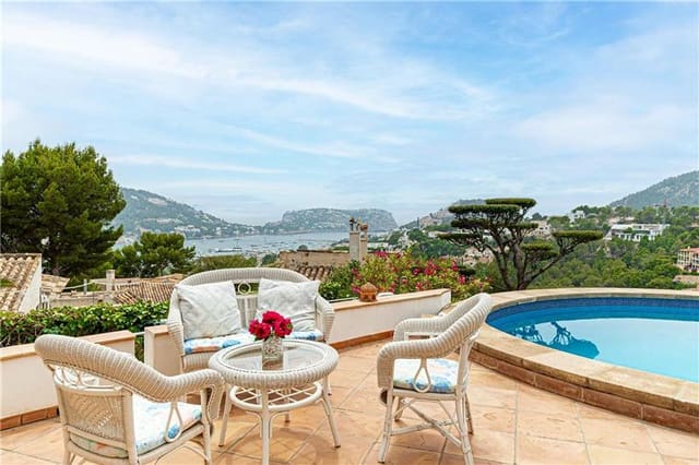 4 soveværelse Villa til salg i Puerto de Andratx, Andratx med swimmingpool garage - € 3.900.000 (Ref: 9084251)