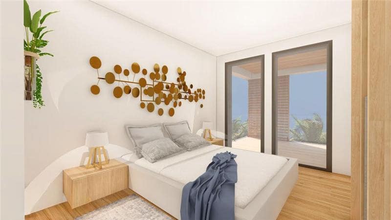 2 soverom Penthouse til salgs i Palma de Mallorca med svømmebasseng garasje - € 1 450 000 (Ref: 9191490)