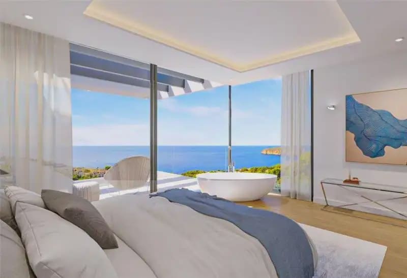 4 sypialnia Willa na sprzedaż w Santa Ponsa z basenem garażem - 9 890 000 € (Ref: 9893384)
