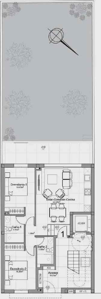 2 Zimmer Apartment zu verkaufen in Palma de Mallorca - 450.000 € (Ref: 9893470)