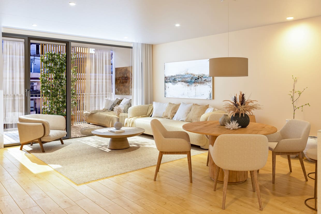 3 Zimmer Apartment zu verkaufen in Palma de Mallorca mit Garage - 1.170.000 € (Ref: 10009654)