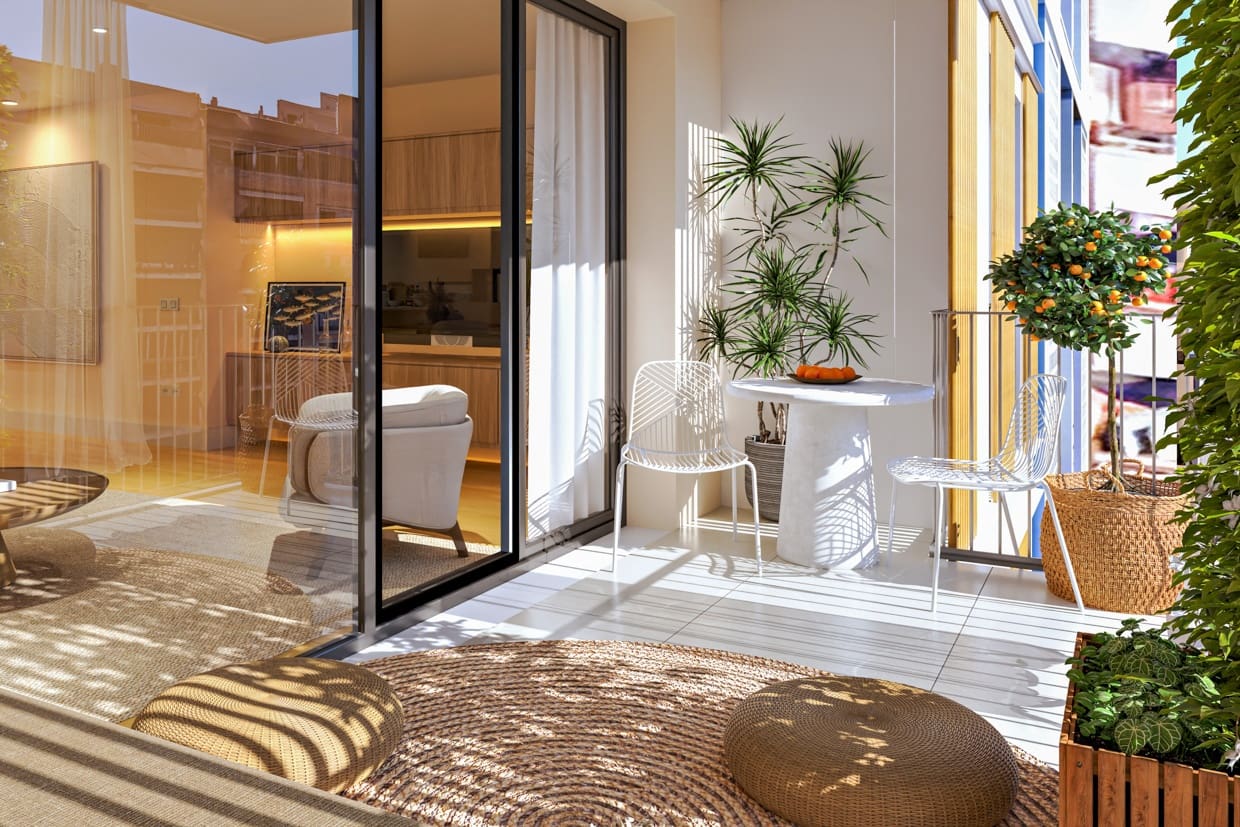 Apartamento de 3 habitaciones en Palma de Mallorca en venta - 755.000 € (Ref: 10009748)