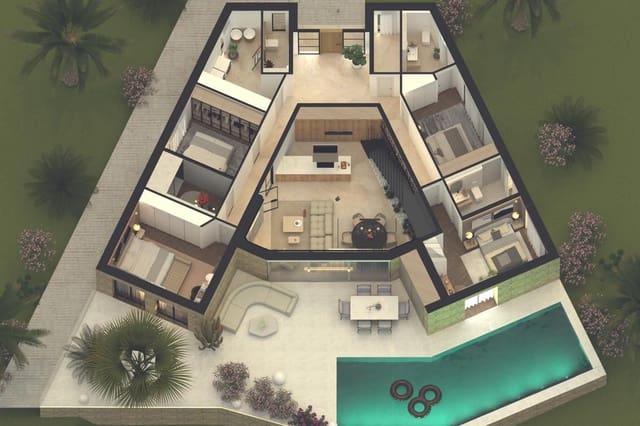 5 soverom Villa til salgs i L'Aranjassa / S'Aranjassa, Palma de Mallorca - € 2 900 000 (Ref: 8045269)