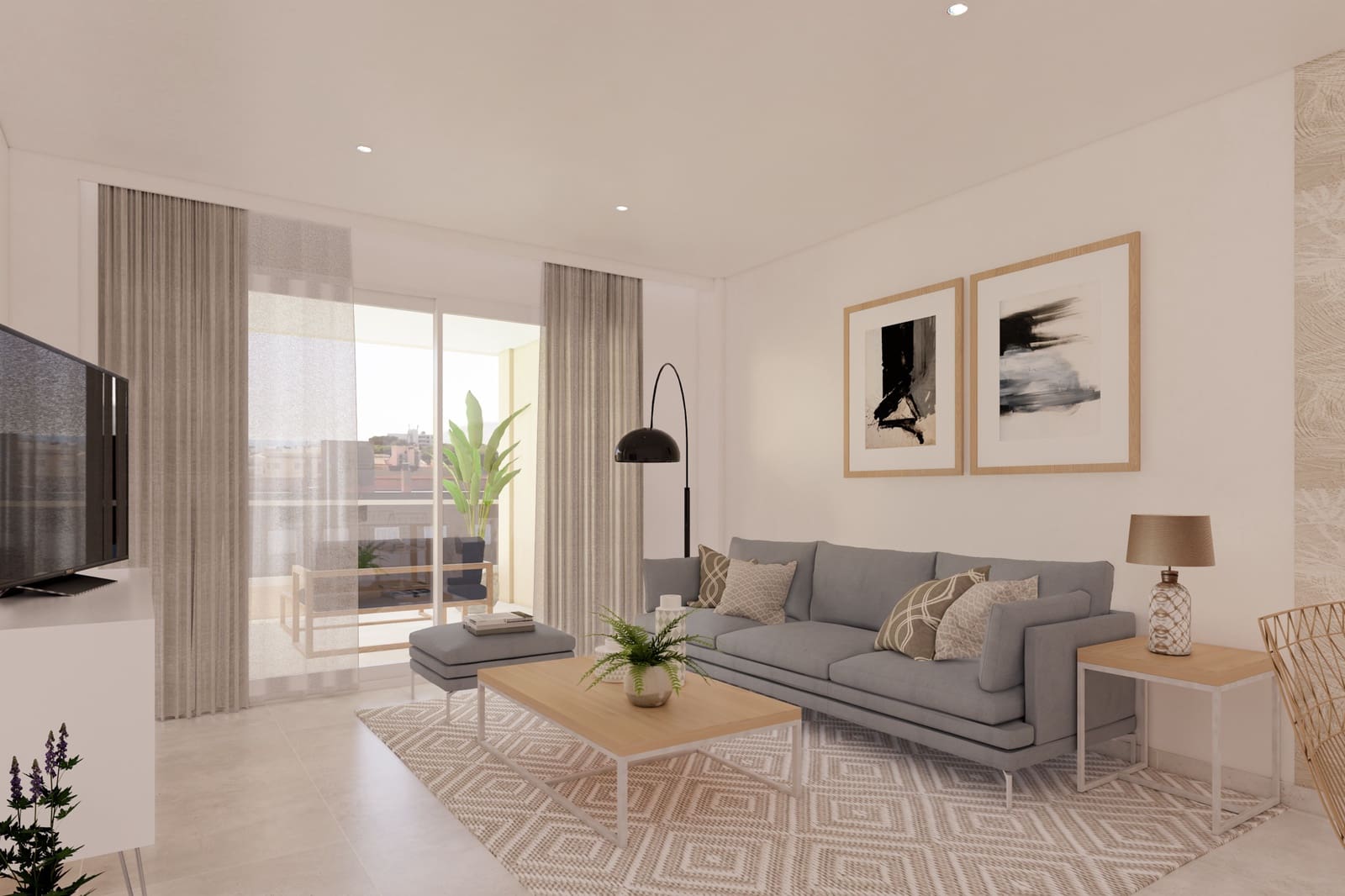 3 soveværelse Lejlighed til salg i Cala Ratjada med swimmingpool - € 425.000 (Ref: 9002027)