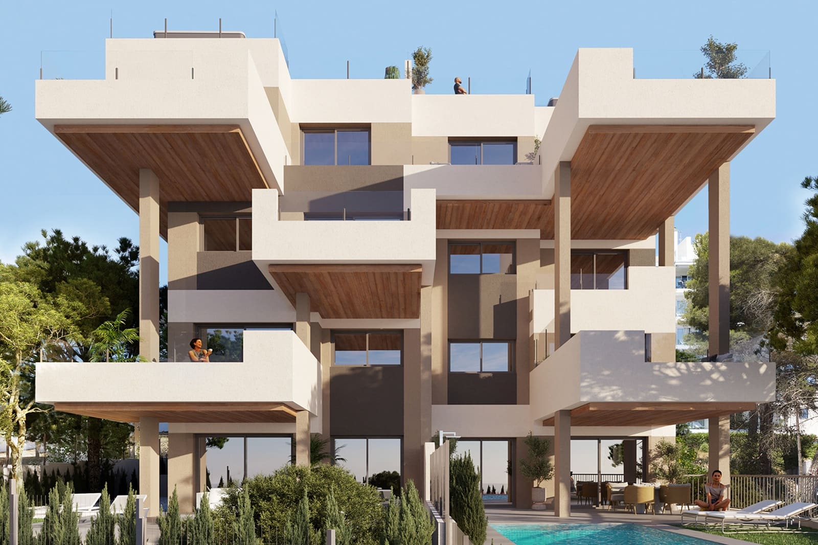 3 soveværelse Lejlighed til salg i Canyamel med swimmingpool - € 918.000 (Ref: 9161688)