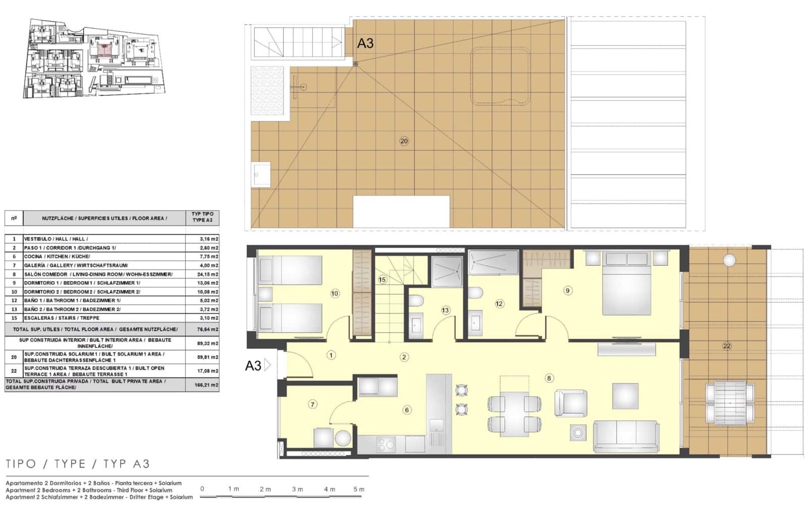 2 makuuhuone Huoneisto myytävänä paikassa Font de Sa Cala / Font de La Cala mukana uima-altaan - 765 000 € (Ref: 9729452)