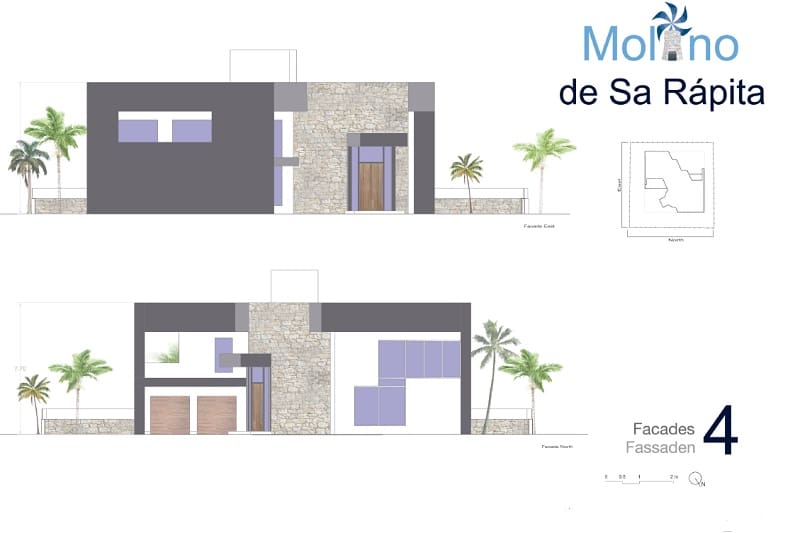 3 soveværelse Villa til salg i Sa Rapita / La Rapita med swimmingpool garage - € 1.730.000 (Ref: 8332962)