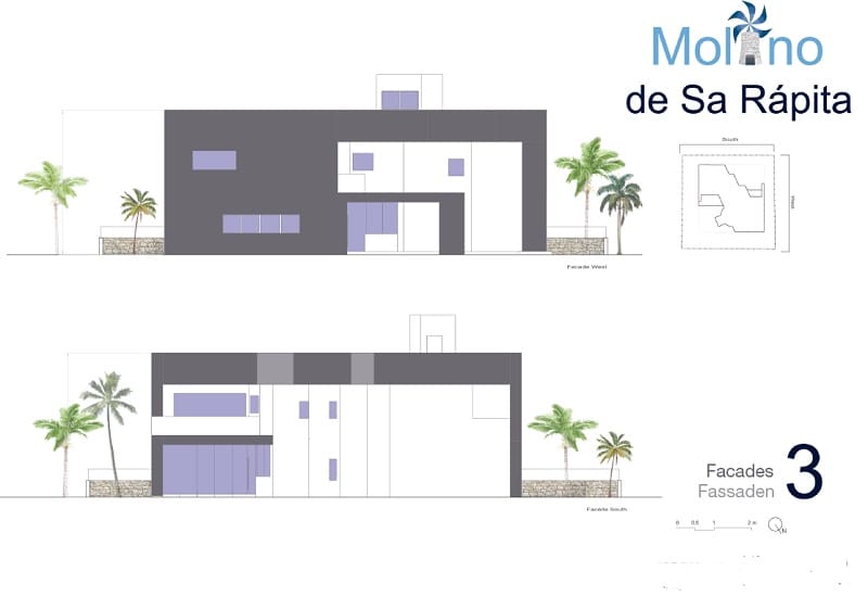 3 soveværelse Villa til salg i Sa Rapita / La Rapita med swimmingpool garage - € 1.730.000 (Ref: 8332962)