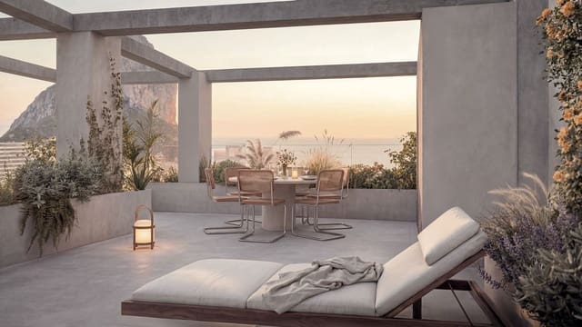 2 quarto Apartamento para venda em Calpe / Calp com garagem - 560 000 € (Ref: 10144905)
