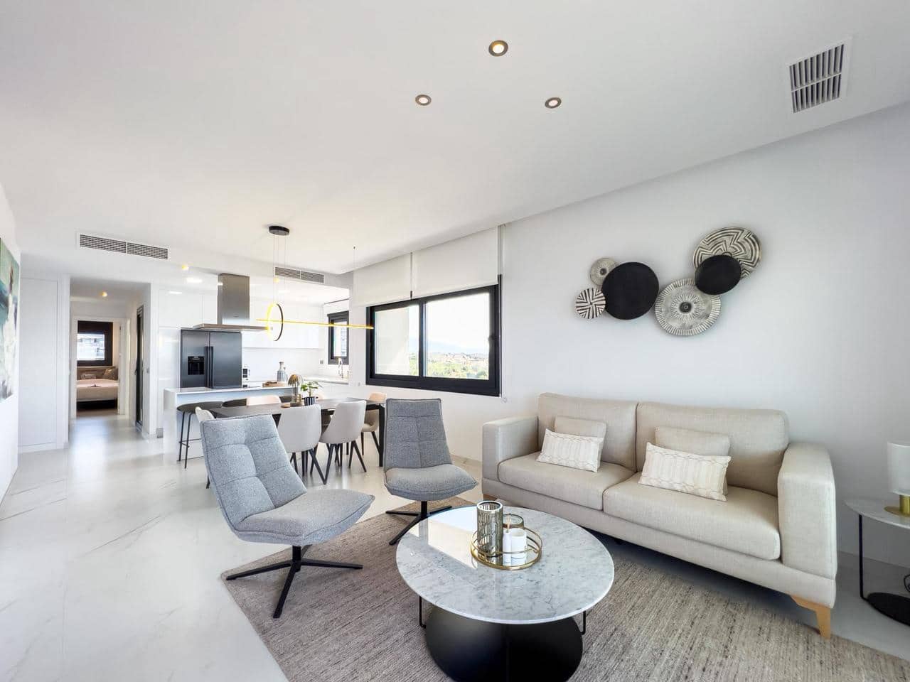 3 soveværelse Lejlighed til salg i Benidorm med swimmingpool - € 895.000 (Ref: 7774848)