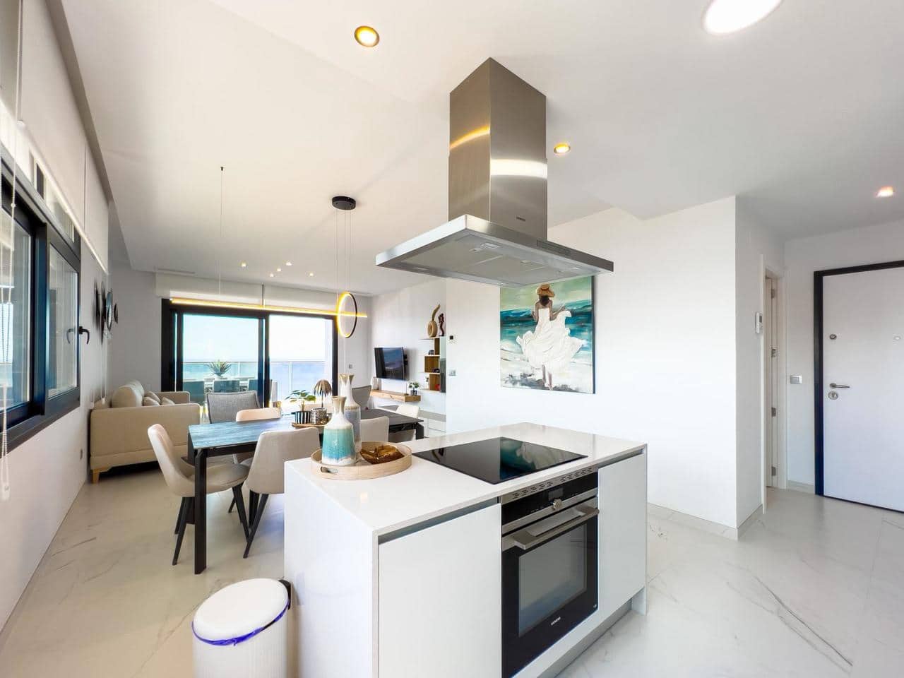 3 soveværelse Lejlighed til salg i Benidorm med swimmingpool - € 895.000 (Ref: 7774848)