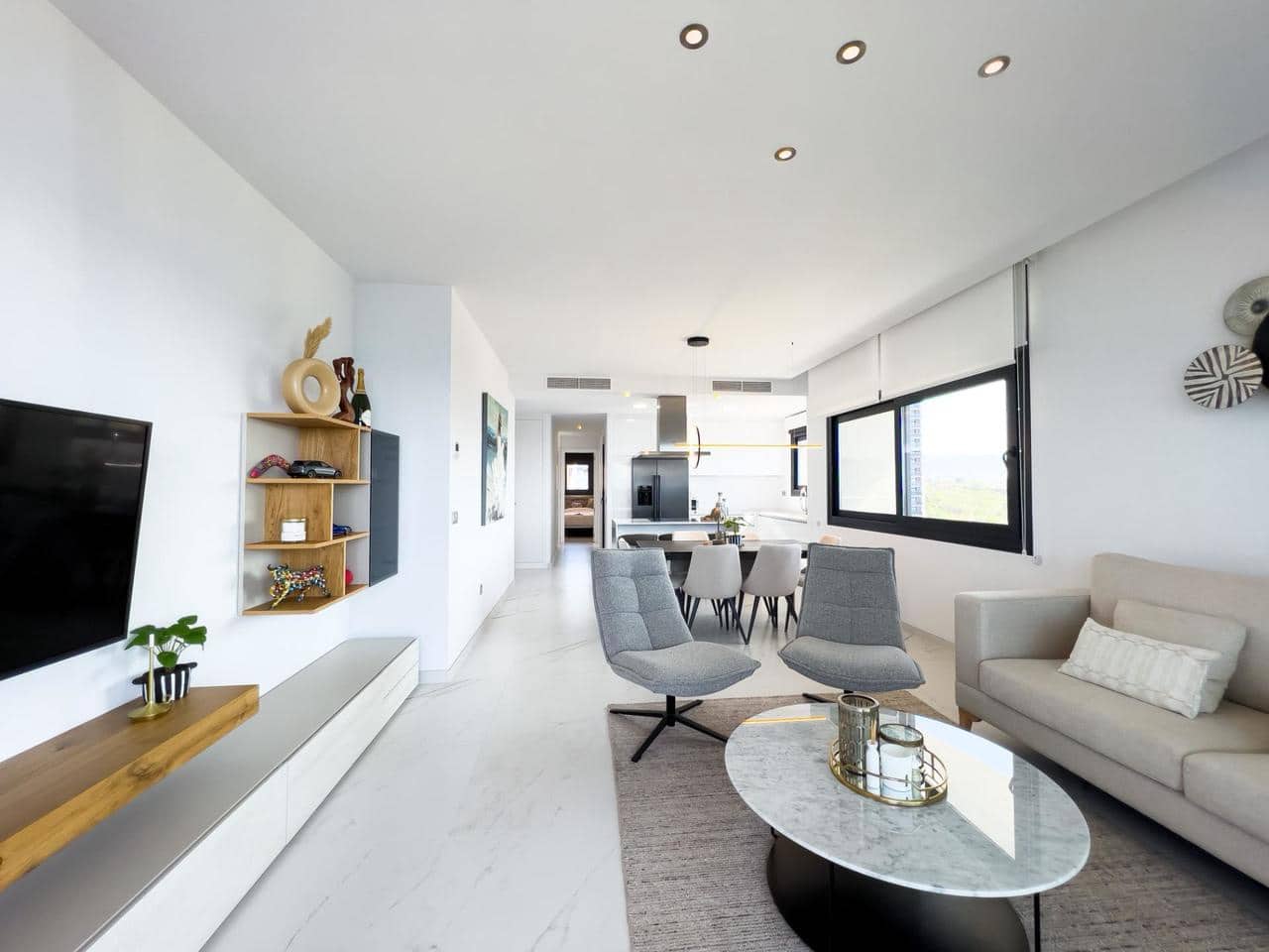 3 soveværelse Lejlighed til salg i Benidorm med swimmingpool - € 895.000 (Ref: 7774848)