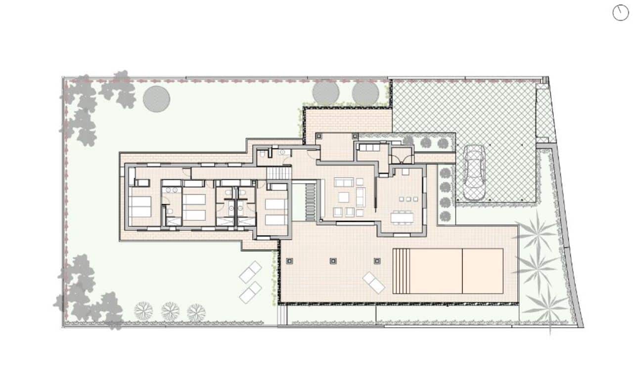 3 soveværelse Villa til salg i Javea / Xabia med swimmingpool - € 1.275.000 (Ref: 8549059)