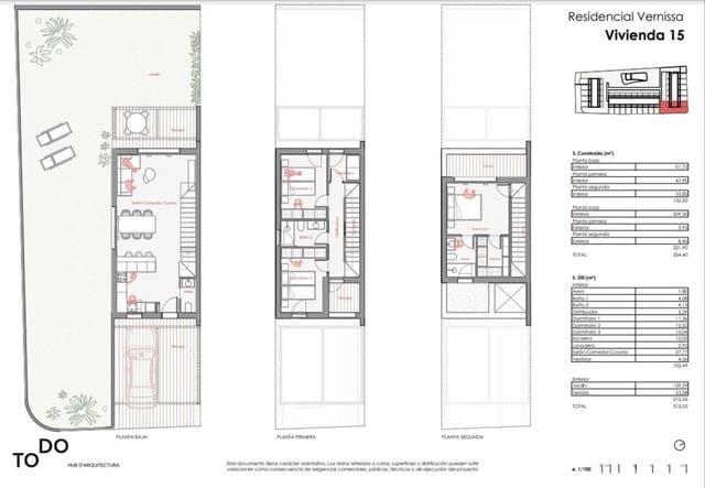 3 bedroom Townhouse for sale in Centro Urbano, Dénia with pool - € 475,000 (Ref: 8556651)