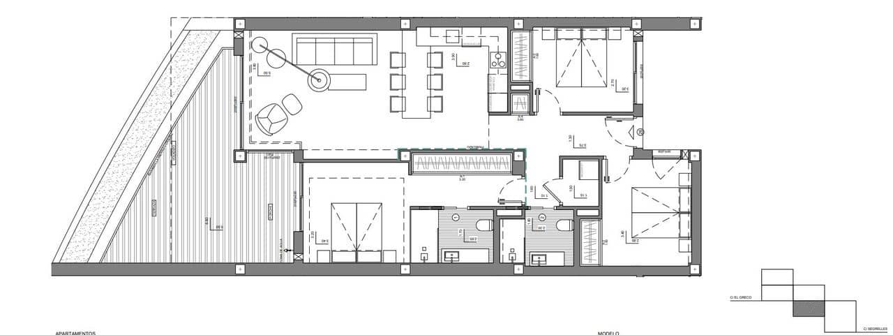 3 soverom Leilighet til salgs i Cumbre del Sol med svømmebasseng - € 408 000 (Ref: 8665093)