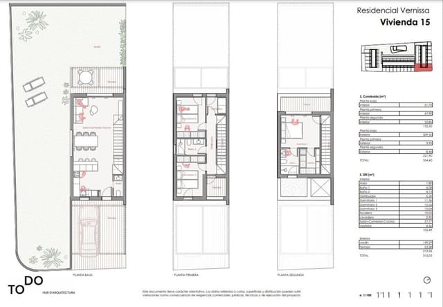 3 chambre Villa/Maison Mitoyenne à vendre à Dénia - 475 000 € (Ref: 9618426)