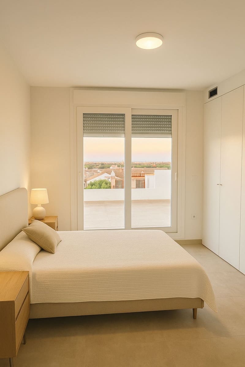 2 bedroom Penthouse for rent in La Xara with pool garage - € 1,450 (Ref: 9841415)