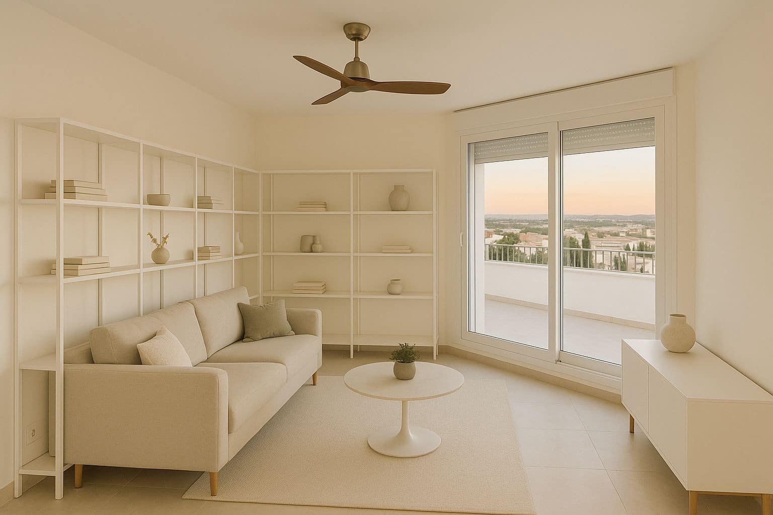 2 bedroom Penthouse for rent in La Xara with pool garage - € 1,450 (Ref: 9841415)