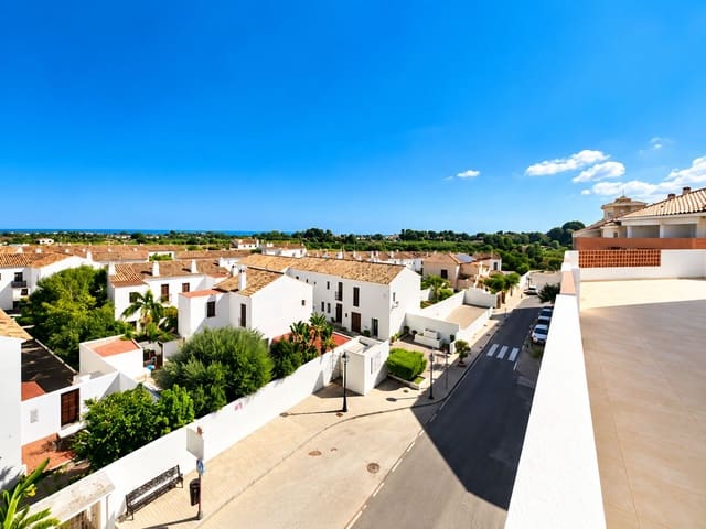 2 quarto Penthouse para venda em La Xara, Dénia com piscina garagem - 380 000 € (Ref: 9841415)