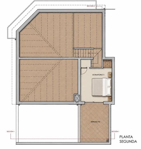 3 makuuhuone Omakotitalo myytävänä paikassa Manacor mukana 
autotalli - 385 000 € (Ref: 10047313)