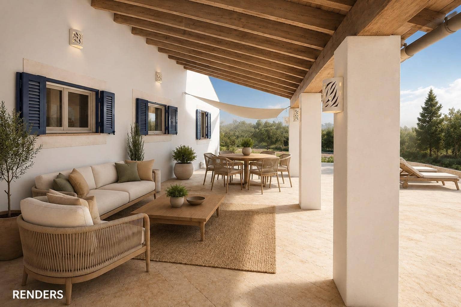 3 soveværelse Finca/Landehus til salg i Llucmajor med garage - € 840.000 (Ref: 7576314)