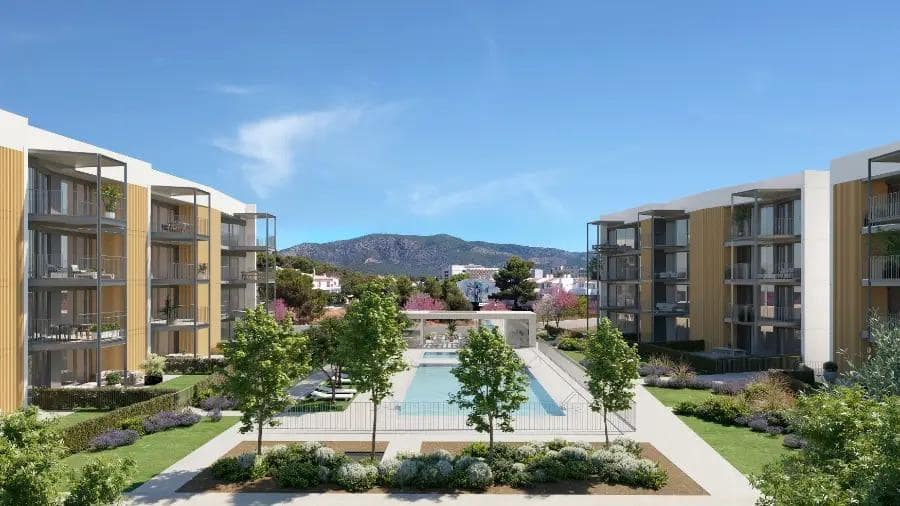 Ático de 1 habitación en Palmanova en venta con piscina - 501.000 € (Ref: 9398446)