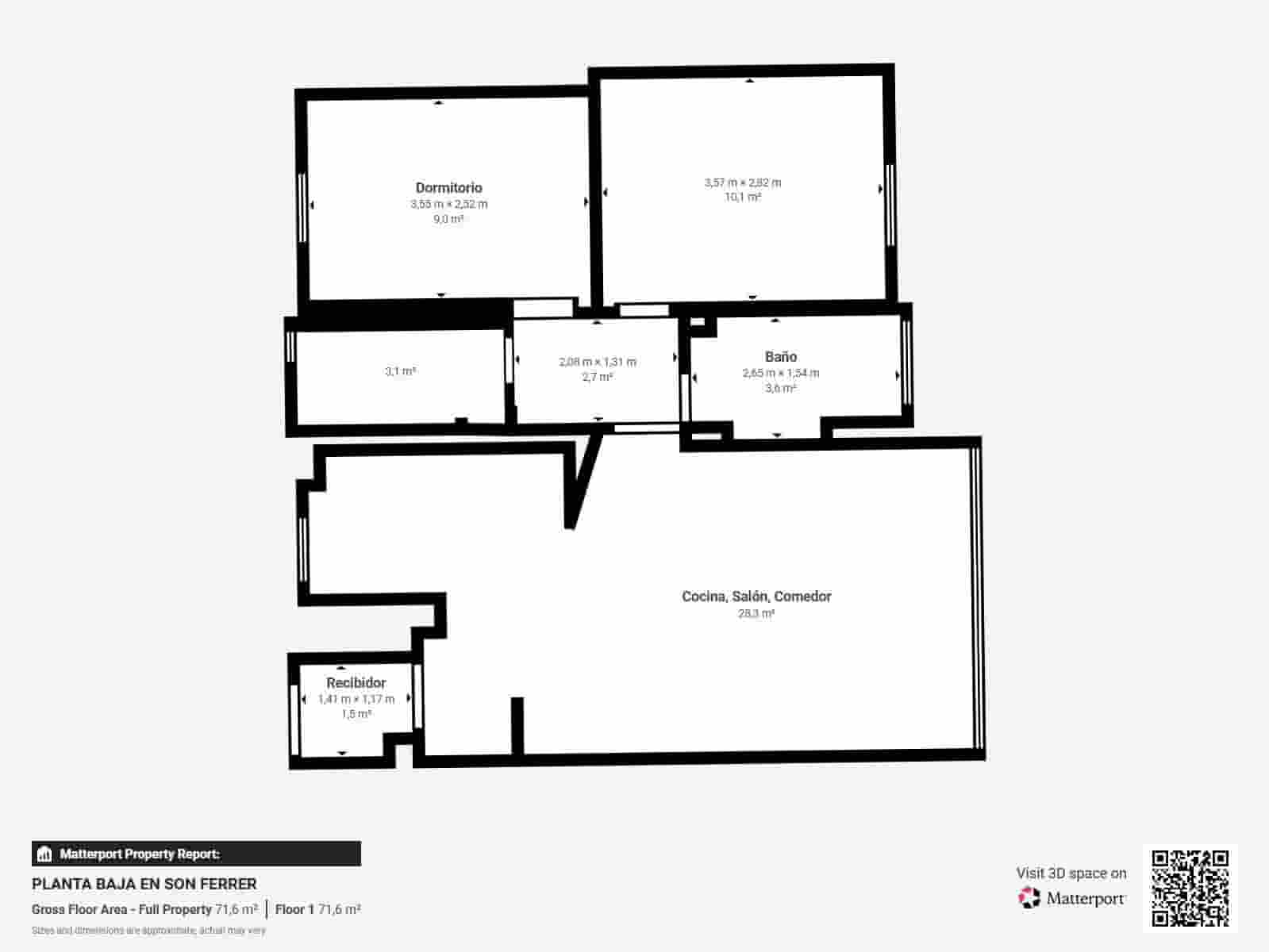 3 quarto Apartamento para venda em Son Ferrer - 349 500 € (Ref: 9679797)